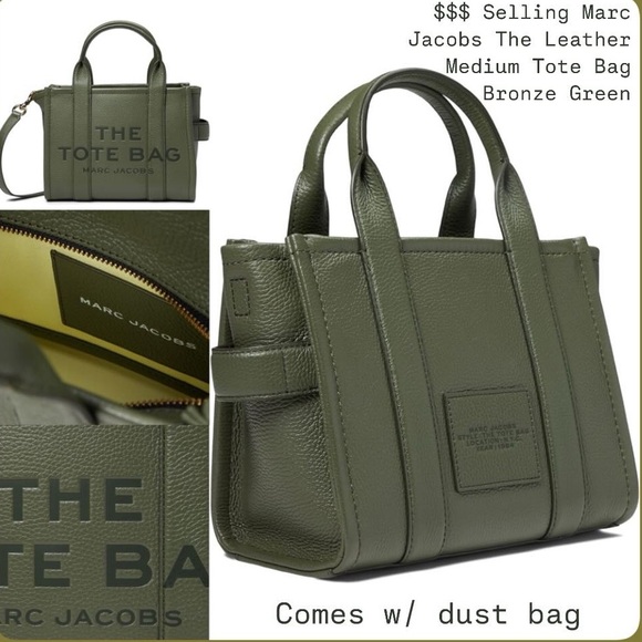 1 Green Marc Jacobs w/ Dust bag - Picture 2 of 2